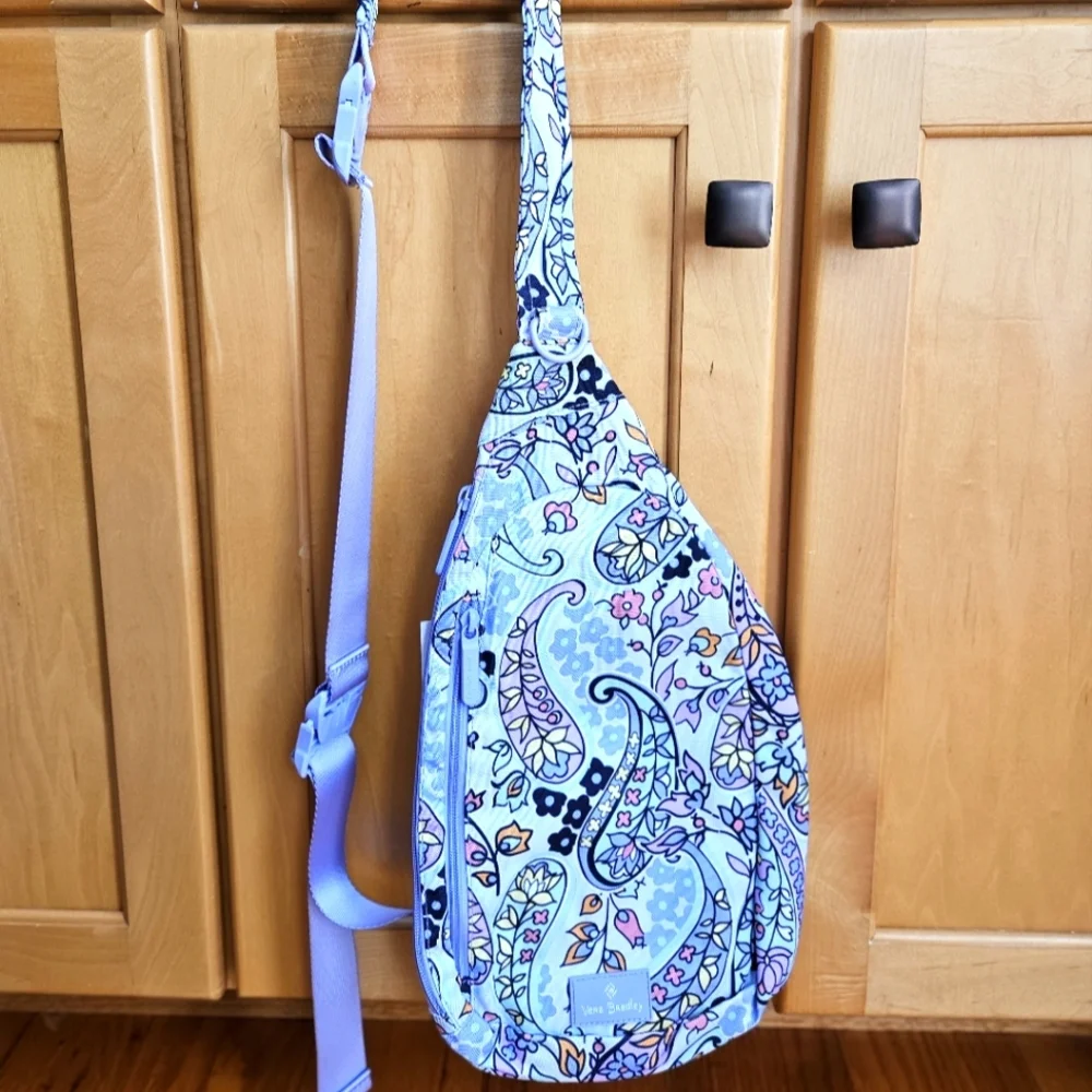 Vera Bradley Lighten Up Essential Sling Backpack NWT